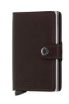 Secrid - Шкіряний гаманець M.Dark.brown-Dark.brown колір коричневий