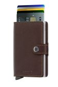 Secrid - Шкіряний гаманець M.Dark.brown-Dark.brown колір коричневий