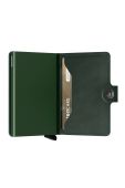 Secrid - Шкіряний гаманець M.Green-Green колір зелений