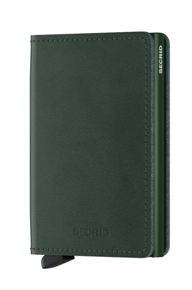 Secrid - Шкіряний гаманець SO.Green-Green колір зелений