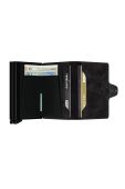 Secrid - Шкіряний гаманець колір чорний (549368)