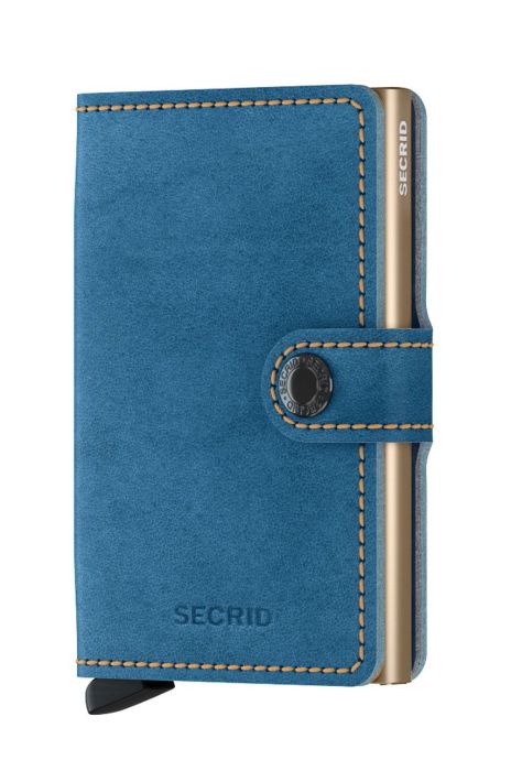 Secrid - Шкіряний гаманець колір блакитний (549399)