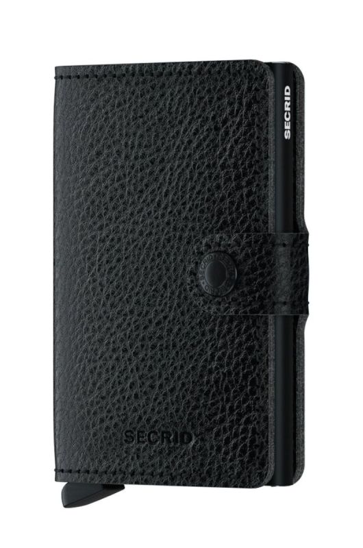 Secrid - Шкіряний гаманець MVg.Black.Black-Black.Blac колір чорний