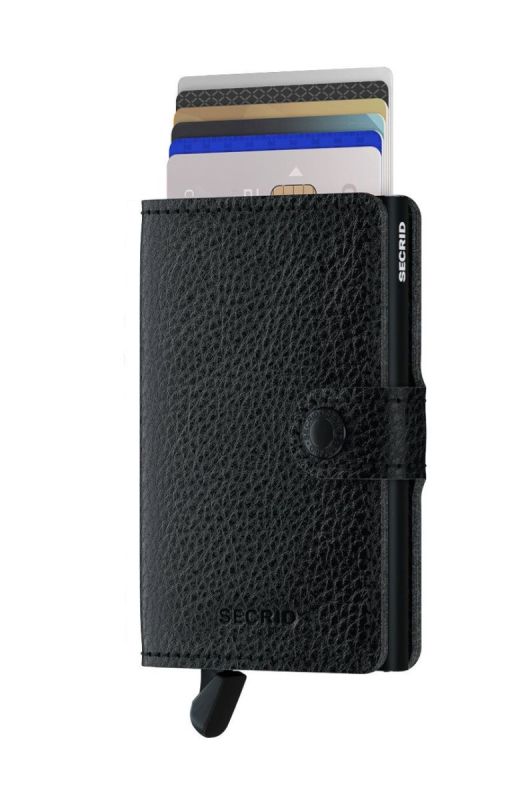 Secrid - Шкіряний гаманець MVg.Black.Black-Black.Blac колір чорний фото 2