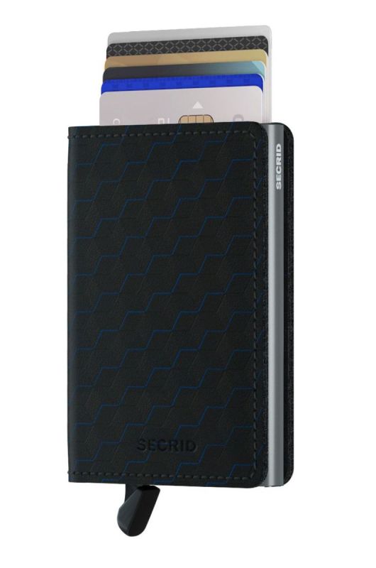 Кожаный кошелек Secrid цвет черный SOp.Black.Titanium-BLK.TITAN фото 2
