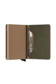 Шкіряний гаманець Secrid колір зелений SSa.Olive-OLIVE