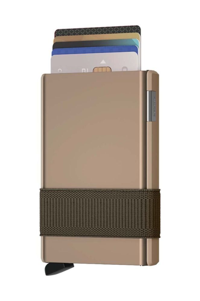 Чохол на банківські карти Secrid Cardslide slide + MoneyBand Desert колір бежевий CS.Desert-Desert фото 4