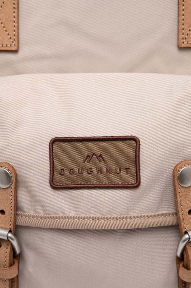 Рюкзак Doughnut Macaroon жіночий колір бежевий великий візерунок фото 4
