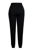 Штани MUUV. жіночі колір чорний однотонні