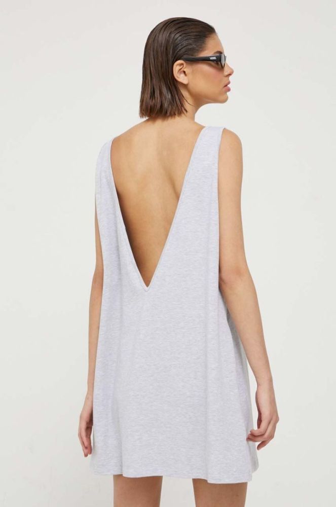 Сукня MUUV колір сірий mini oversize фото 4