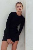 Сукня MUUV. Ready Or Not колір чорний mini облягаюча