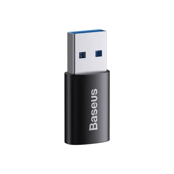 Адаптер Baseus Ingenuity Series USB-A to USB-C Black (ZJJQ000101) фото 3