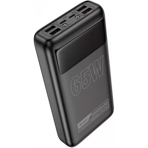 Зовнішній акумулятор Hoco DB81 Apollo 30000mAh 65W Black