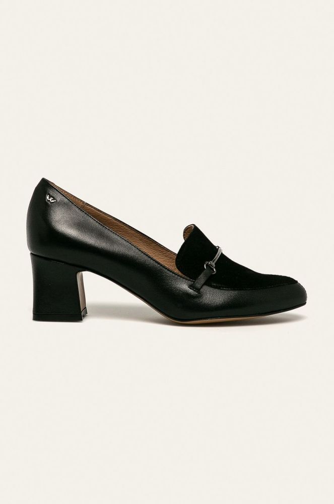 Wojas - Шкіряні туфлі колір чорний (567260)