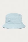 Капелюх Kangol з бавовни K4224HT.BT434-BT434 колір блакитний Капелюх Kangol з бавовни K4224HT.BT434-BT434 колір блакитний