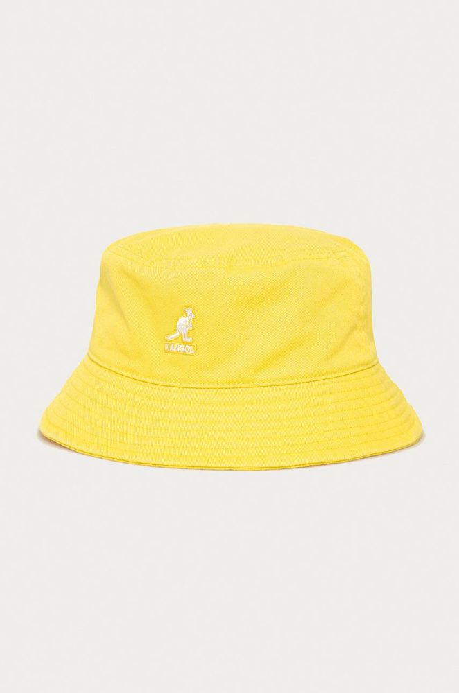 Шапка Kangol з бавовни K4224HT.LS709-LS709 колір жовтий