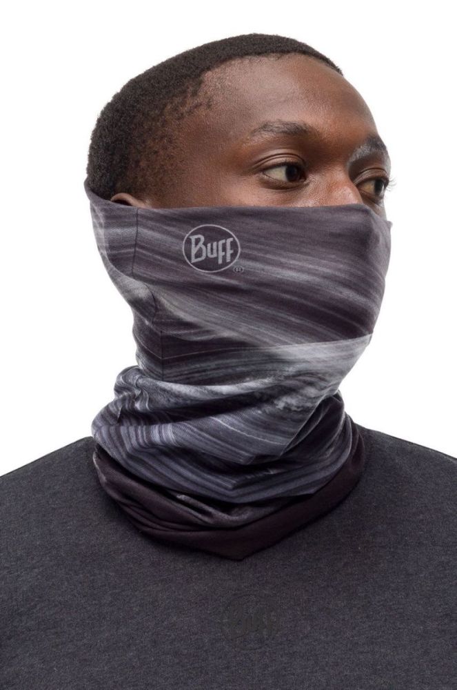 Снуд Buff Speed Graphite колір чорний візерунок фото 3
