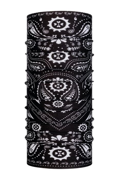 Снуд Buff New Cashmere колір чорний візерунок