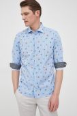 Сорочка Manuel Ritz чоловіча regular з італійським коміром колір барвистий