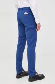 Штани Manuel Ritz чоловічі облягаюче колір блакитний