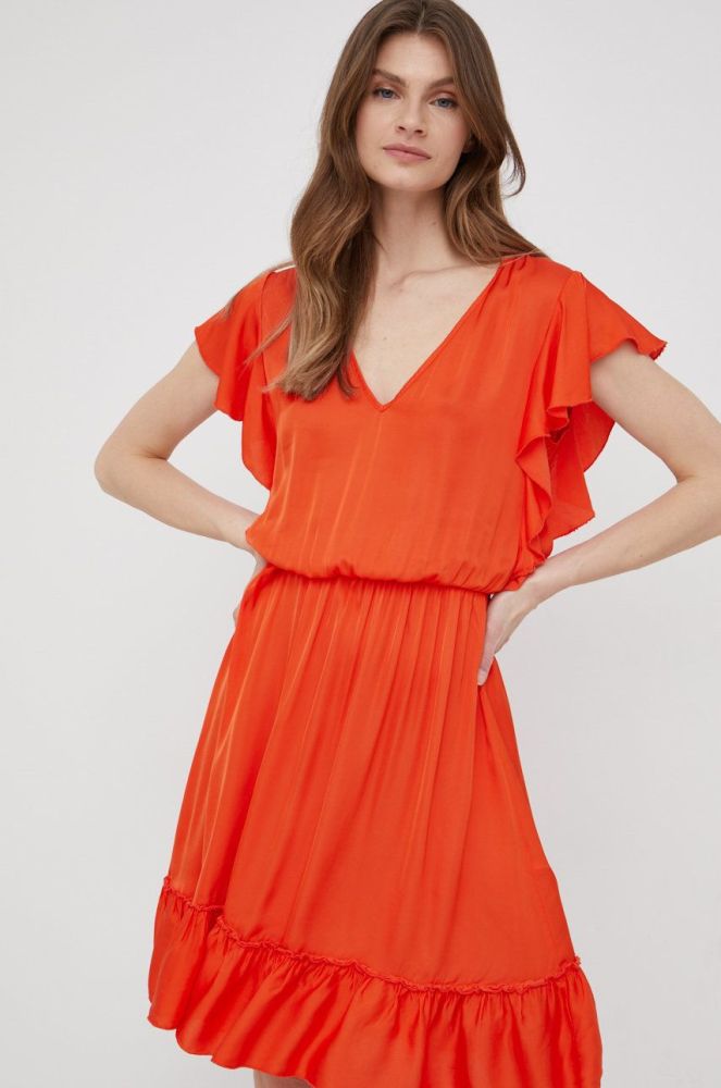 Сукня XT Studio колір помаранчевий mini розкльошена (2334631)