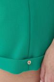 Шорти Nissa жіночі колір зелений однотонні висока посадка