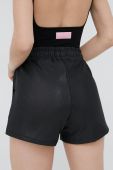 Шорти LaBellaMafia жіночі колір чорний з принтом висока посадка (2432568)