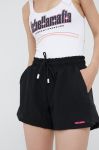 Шорти LaBellaMafia жіночі колір чорний однотонні середня посадка