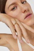 Срібний перстень з позолотою Tous колір золотий (3235297)