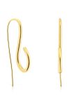 Срібні сережки з позолотою Tous колір золотий (3304622)