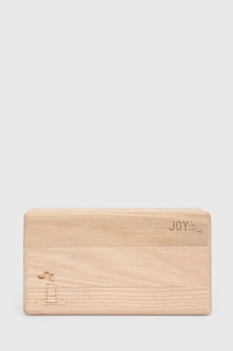 Блок для йоги Joy in me Grow & Expand колір бежевий