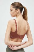 Бюстгальтер для йоги Joy in me Stay Close колір коричневий однотонний