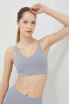 Бюстгальтер для йоги Joy in me Embrace колір сірий однотонний Бюстгальтер для йоги Joy in me Embrace колір сірий однотонний