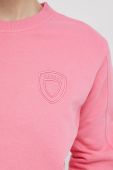 Кофта Blauer жіноча колір рожевий однотонна