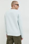 Кофта Solid чоловіча  однотонна колір блакитний