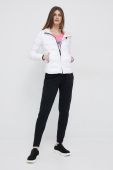 Куртка Blauer жіноча колір білий перехідна