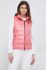 Пухова безрукавка Blauer жіночий колір рожевий перехідний