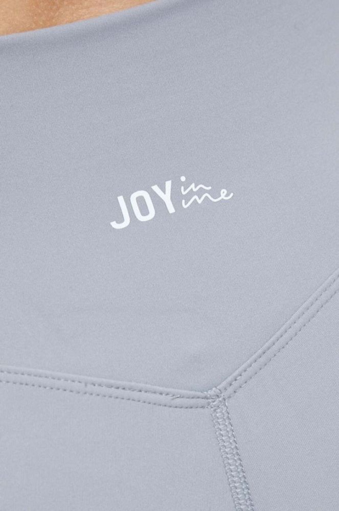 Легінси для йоги Joy in me Oneness Ease колір сірий однотонні фото 4
