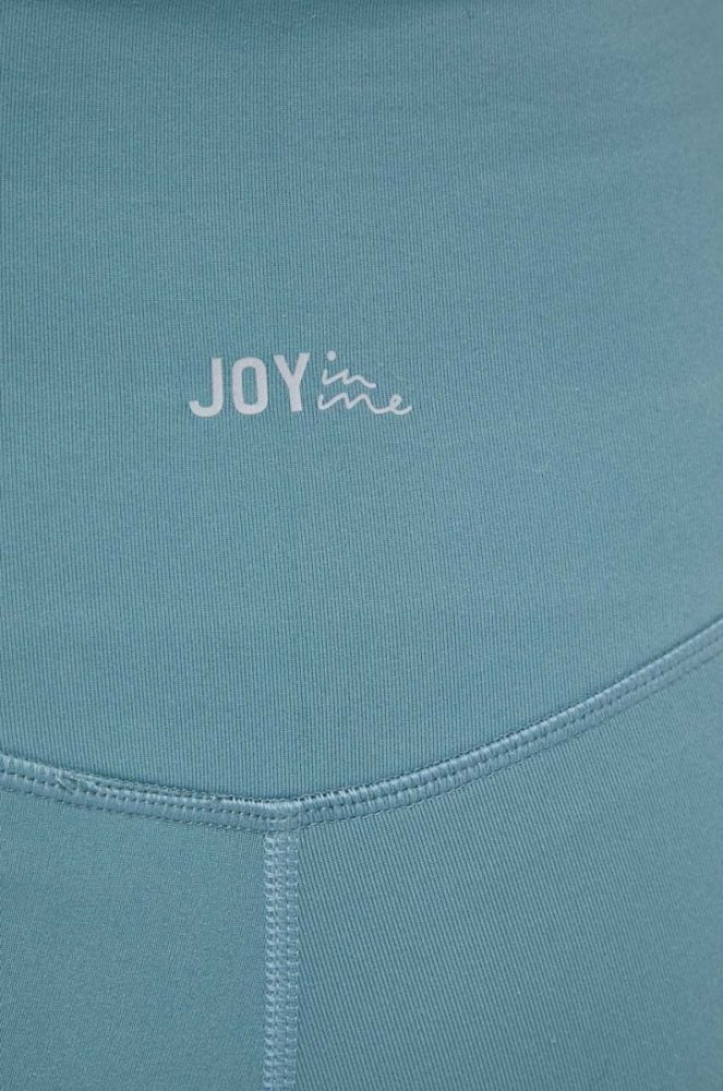 Легінси для йоги Joy in me Unity Surrounded колір бірюзовий однотонні фото 4