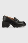 Шкіряні туфлі Charles Footwear Kiara жіночі колір чорний каблук блок Kiara.Loafer (2968062) Шкіряні туфлі Charles Footwear Kiara жіночі колір чорний каблук блок Kiara.Loafer (2968062)