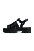 Сандалі Altercore Elio жіночі колір чорний на платформі Elio
