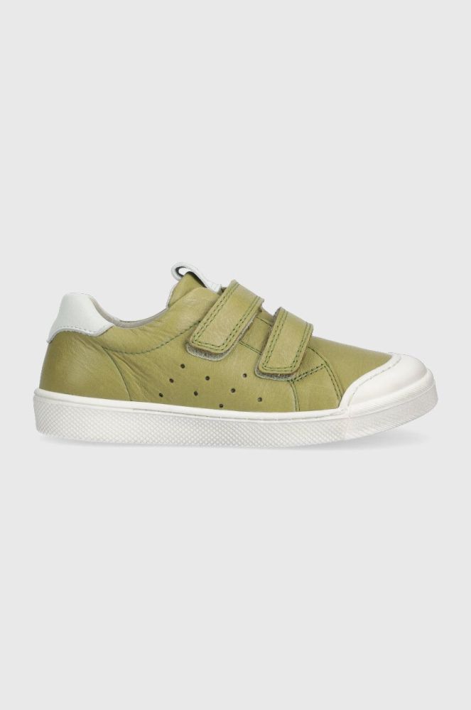 Дитячі шкіряні кросівки Froddo колір зелений (3218784)