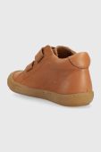 Дитячі шкіряні кросівки Froddo колір коричневий