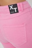 Джинси XT Studio жіночі висока посадка колір рожевий (3084155)