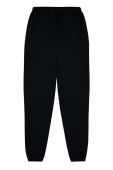 Бавовняні спортивні штани MUUV. колір чорний однотонні
