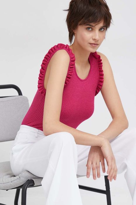 Топ XT Studio жіночий колір рожевий