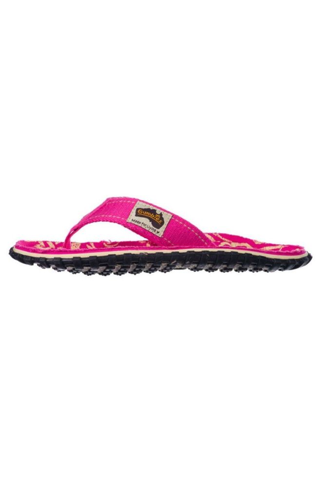 Gumbies - В'єтнамки Islander Pink Hibiscu колір рожевий фото 3