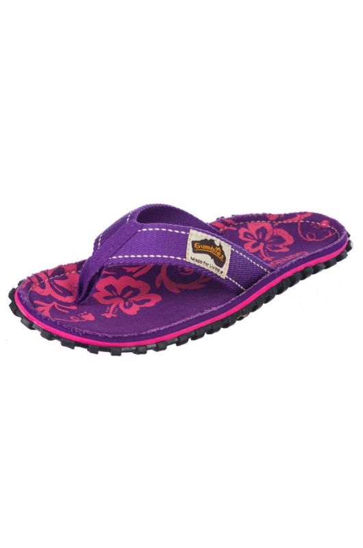 Gumbies - В'єтнамки Islander Purple Hibiscu колір фіолетовий фото 2