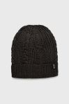 Шапка з домішкою вовни Bomboogie колір чорний Шапка з домішкою вовни Bomboogie колір чорний
