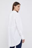 Сорочка Mos Mosh жіноча колір білий regular класичний комір